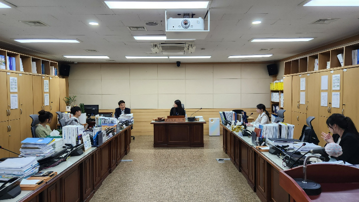 제1기 순천시 청소년의회. 순천시의회 제공