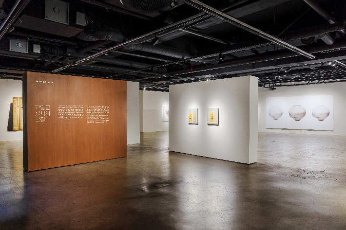 고영훈 화백의 개인전 '실재와 본질'이 서울 강남구 서울옥션에서 7일까지 열린다. 서울옥션 제공