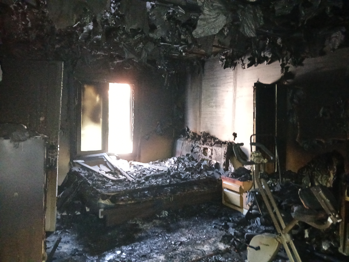 3일 오후 3시 38분쯤 대구 남구 대명동의 한 주택에서 불이 나 1명이 숨졌다. 대구소방안전본부 제공