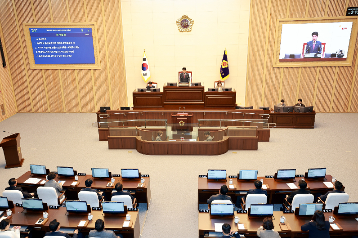 충북도의회 제공