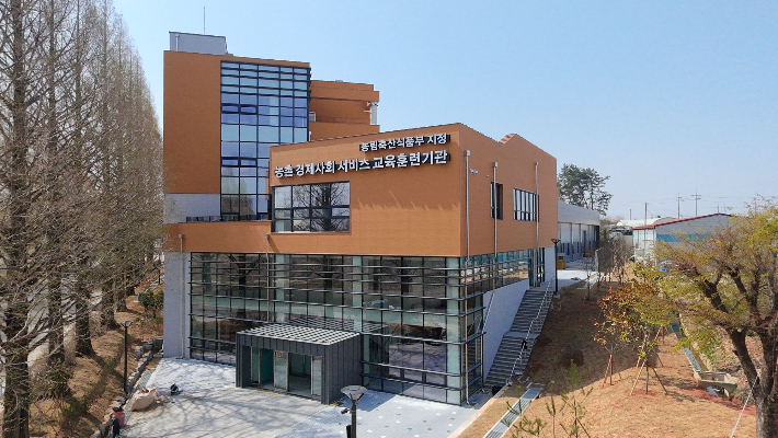 '전북농어촌활력재단'이 들어설 김제시 백구면의 농촌 경제사회 서비스 교육훈련기관. 전북도 제공