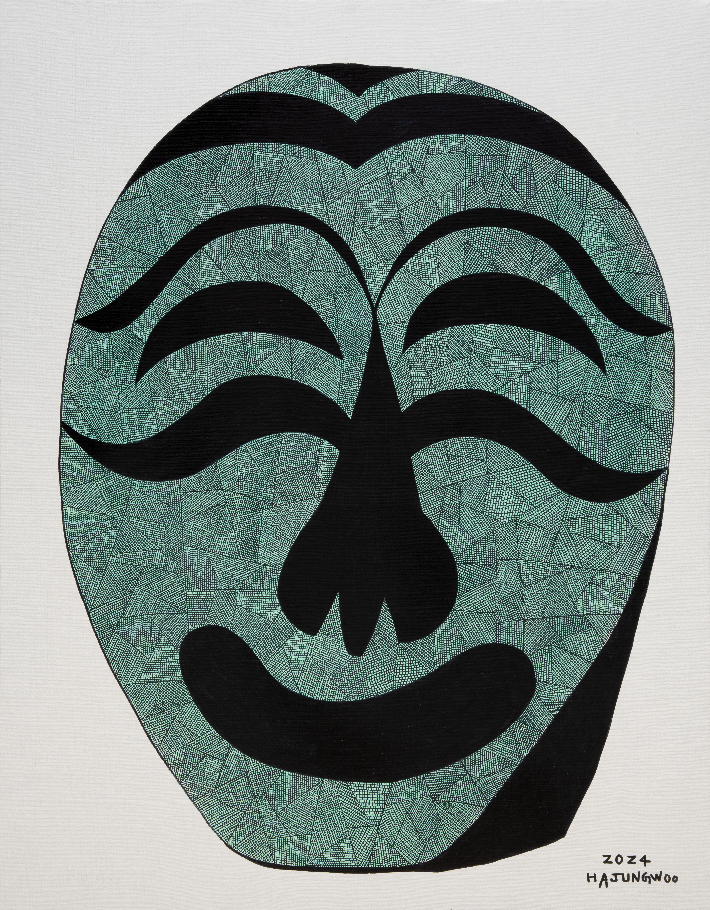 하정우, '무제(Untitled)', 캔버스에 혼합재료', 116.8x91㎝(2024). 학고재 제공