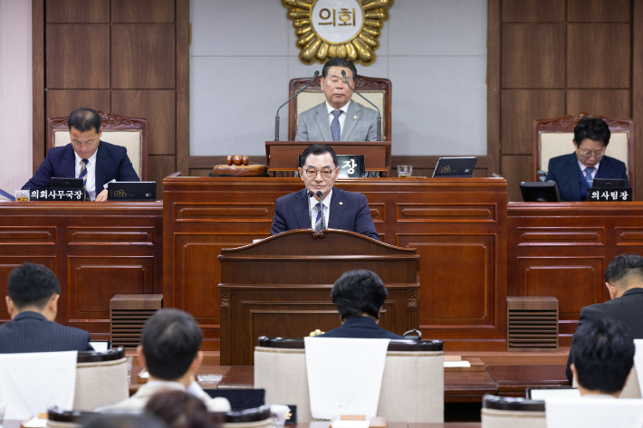 정홍준 의원. 순천시의회 제공