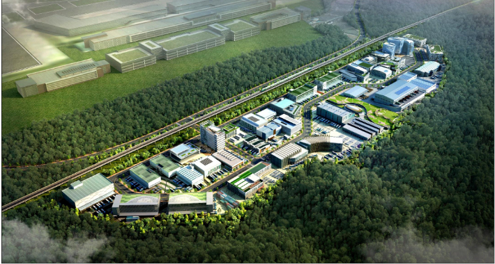 스마트 항공물류단지 조감도. 경상북도 제공