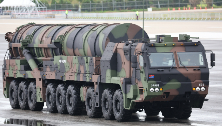 현무-5 고위력 탄도미사일. 연합뉴스