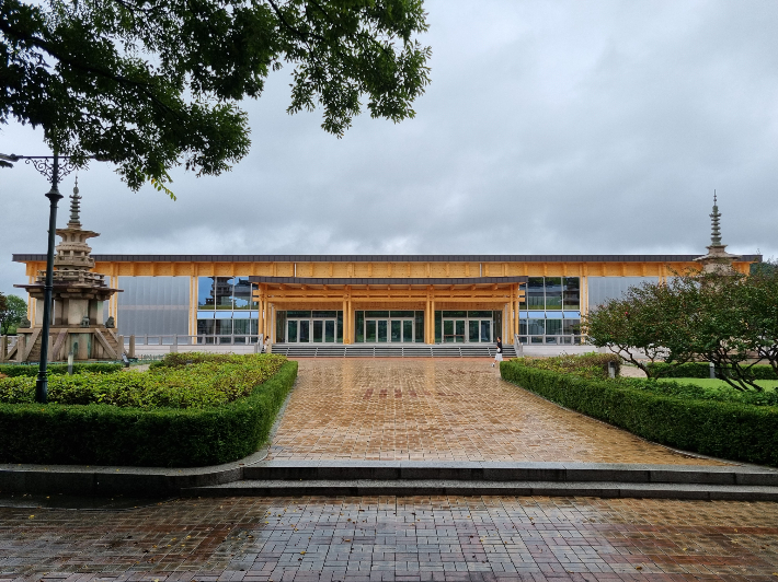 국립경주박물관 천년미소관 전경. 경주시 제공