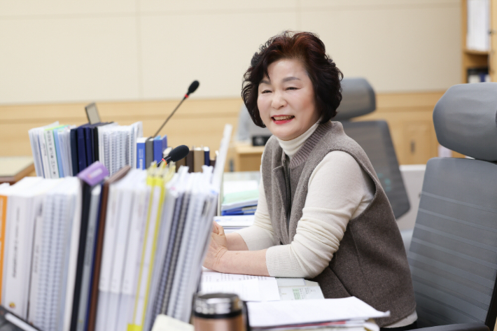 이영란 의원. 순천시의회 제공