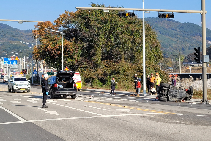사고 현장. 전북소방본부제공