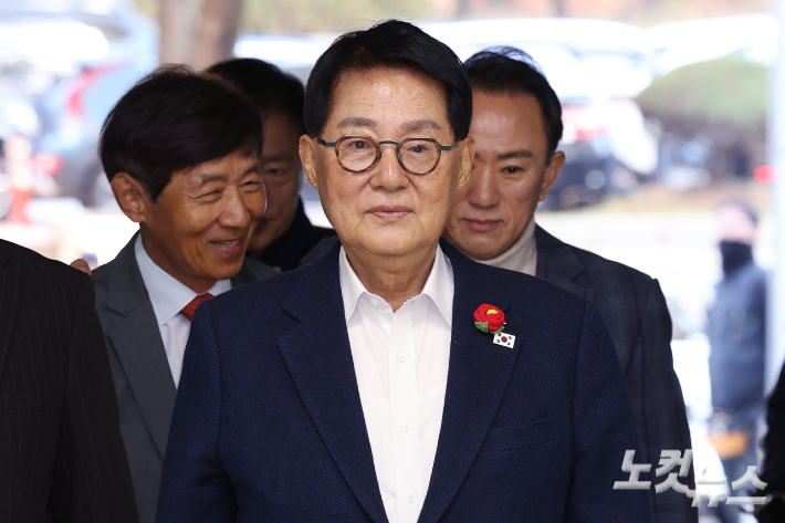 박지원 전 국가정보원장. 류영주 기자