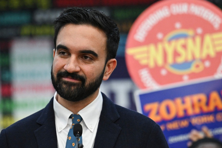 미국 민주당 뉴욕시장 후보 조란 맘다니. 연합뉴스