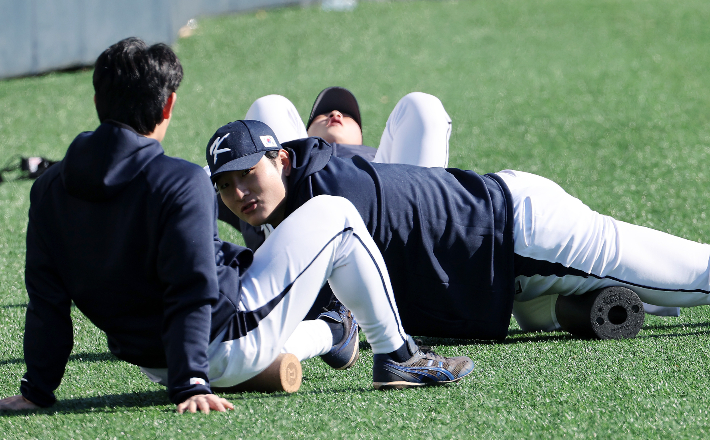 한국 야구 대표팀 우완 곽빈. 연합뉴스 