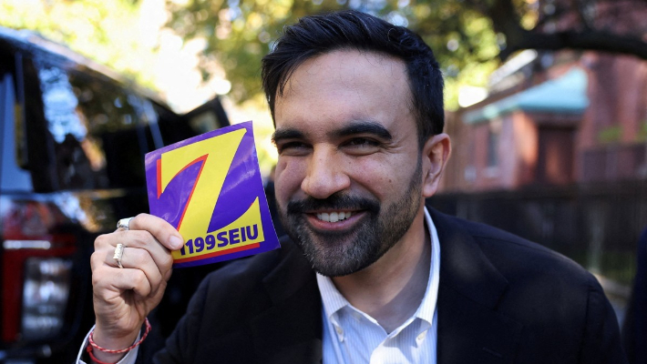 뉴욕시장에 당선된 조란 맘다니 뉴욕주 의원. 연합뉴스