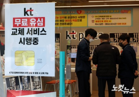 KT, 전 가입자 유심 교체