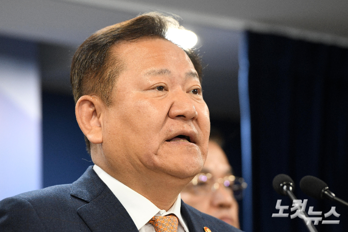 이상민 전 행정안전부 장관. 박종민 기자