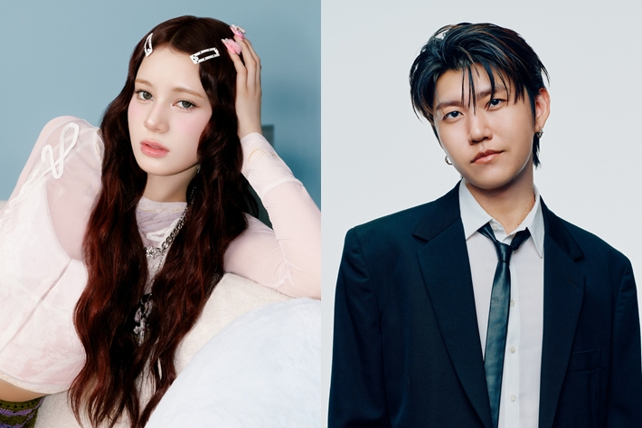 왼쪽부터 니쥬 니나, 미세스 그린 애플 와카이 히로토. 각 공식 트위터