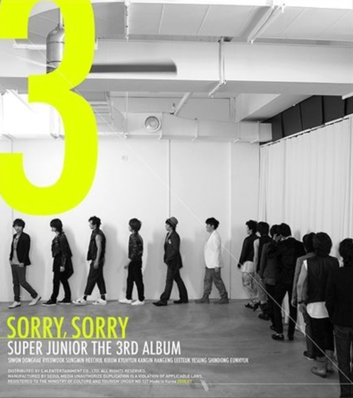 슈퍼주니어의 메가히트곡으로 꼽히는 '쏘리, 쏘리'. SM엔터테인먼트 제공