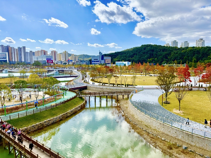 대전 갑천생태호수공원. 대전시 제공