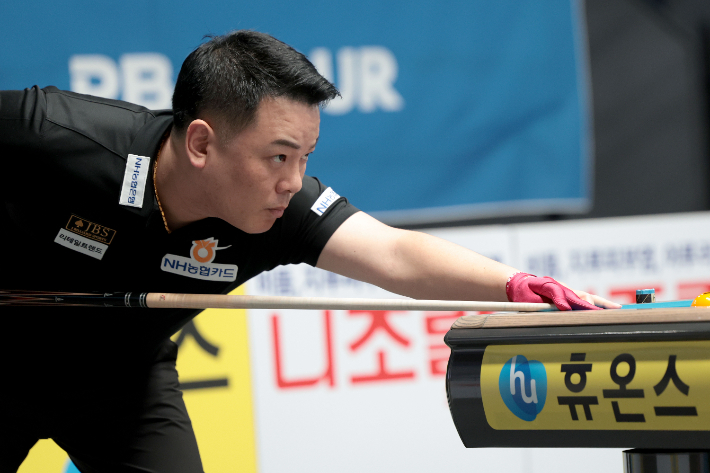 프로당구 남자부 간판 스타 조재호. PBA 