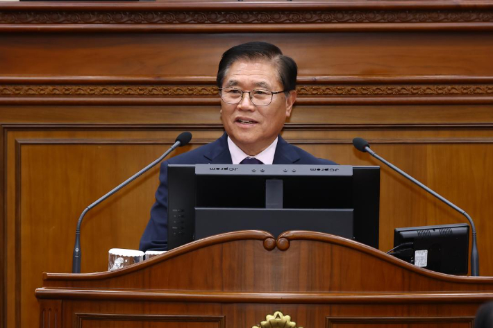 홍성기 강원도의회의원. 강원도의회 제공 