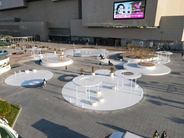 동대구역 광장 모습 대구시 제공