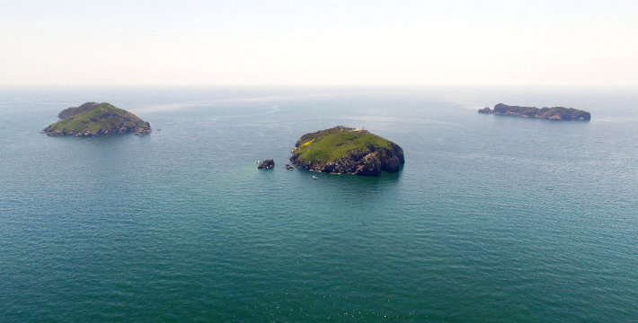 우리나라 최서단 섬 태안 격렬비열도. 충남도 제공