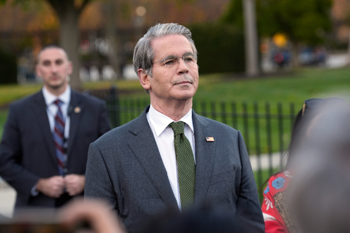 스콧 베선트 미국 재무부 장관. 연합뉴스