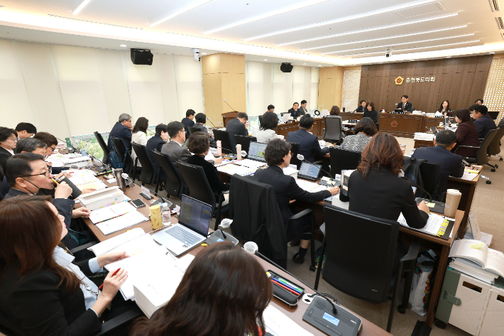 충북도의회 제공