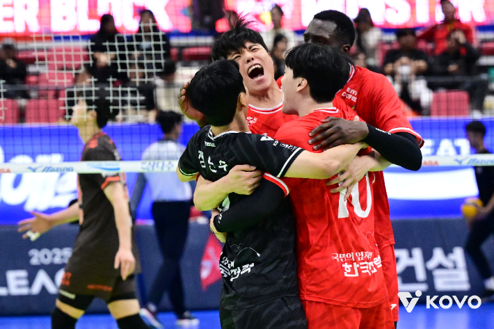 한국전력 2연승. 한국배구연맹