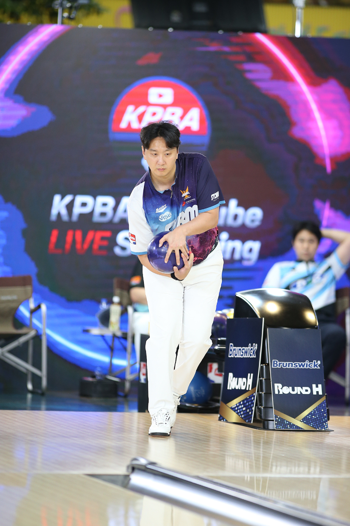 나종오의 투구 모습. KPBA 