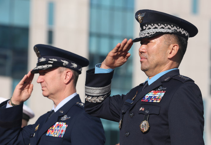 진영승 합참의장. 연합뉴스