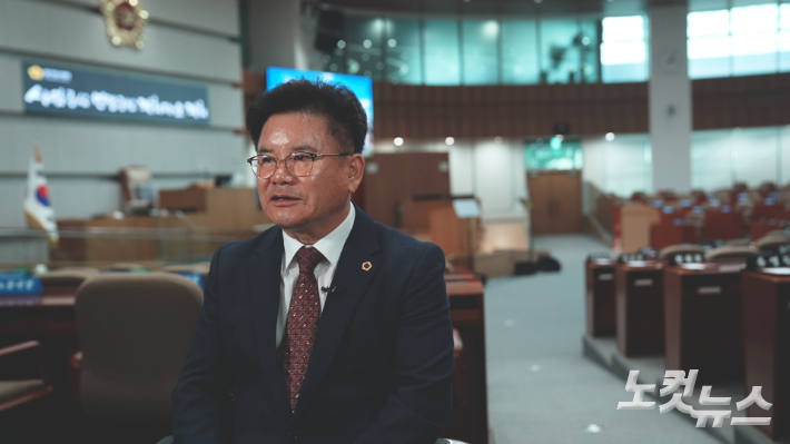 경기도의회 건설교통위원회 부위원장 문병근 의원(국민의힘·수원11). 박철웅 PD