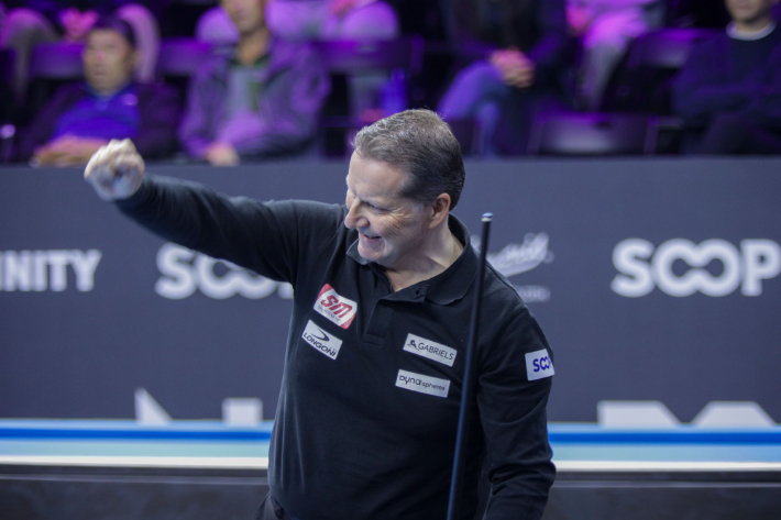 3쿠션 세계 랭킹 1위 에디 맥스. 연맹 