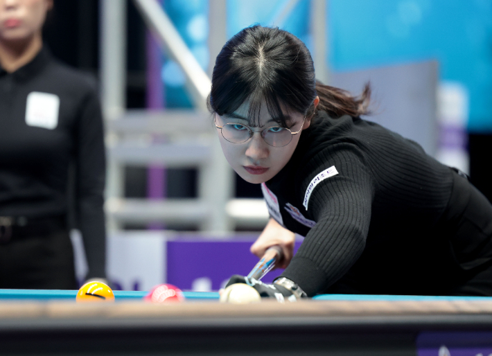 5년 만의 PBA 우승에 도전하는 이미래. PBA 