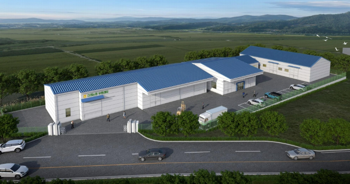 농산물산지유통센터 공모-진원농협 APC 조감도. 전라남도 제공