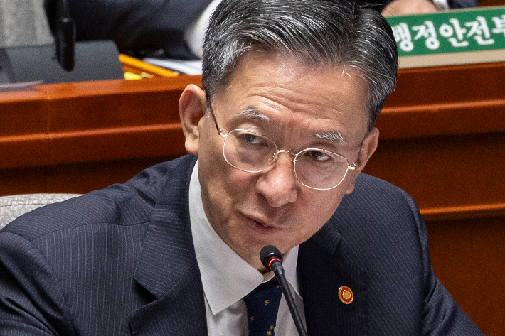 정성호 법무부 장관. 연합뉴스