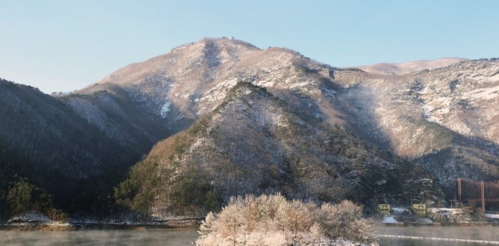 무주 양수발전소 하류의 무주호. 연합뉴스