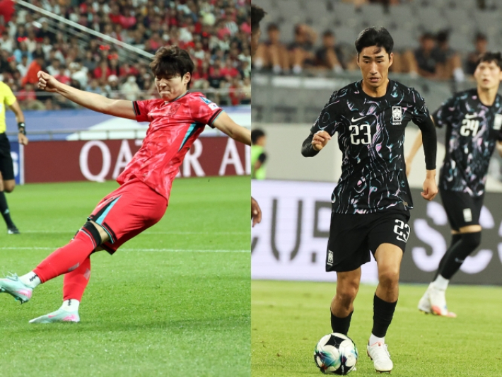 배준호와 서민우. 연합뉴스