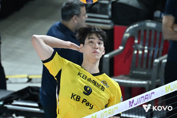KB손해보험 임성진. 한국배구연맹