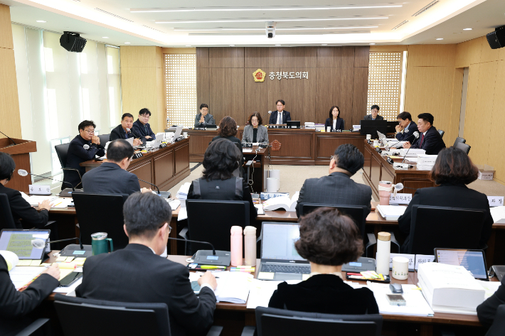 충북도의회 제공