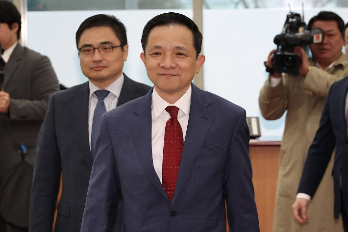 다이빙 주한 중국대사. 연합뉴스