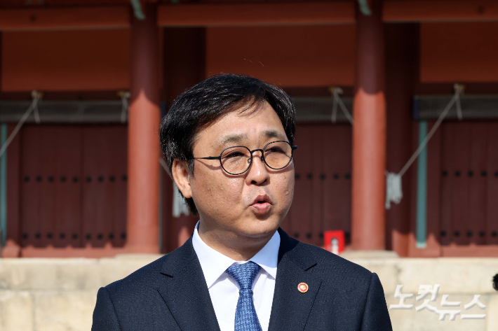 최휘영 문화체육관광부 장관. 박종민 기자