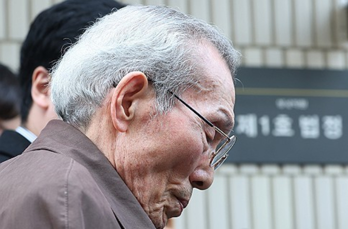 여성을 강제 추행한 혐의로 기소된 배우 오영수 씨. 연합뉴스