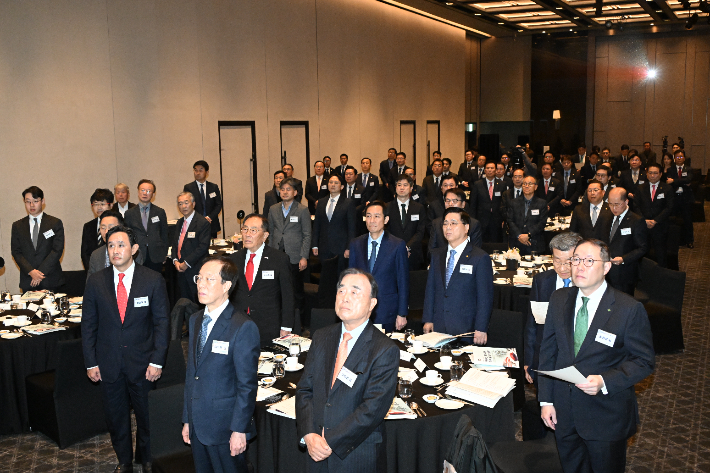 사단법인 한국전 참전용사 한미추모사업회 창립총회가 11일 오전 그랜드 하얏트 서울호텔에서 열렸다. 여의도순복음교회 이영훈 목사가 초대 이사장으로 선임됐다. 사진 여의도순복음교회