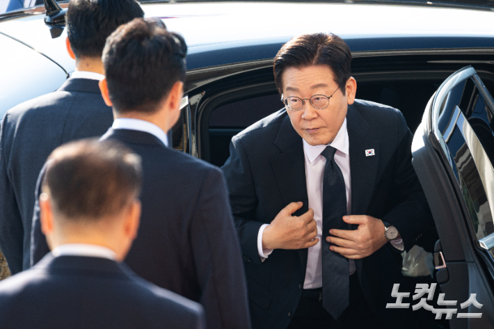 이재명 대통령. 국회사진기자단