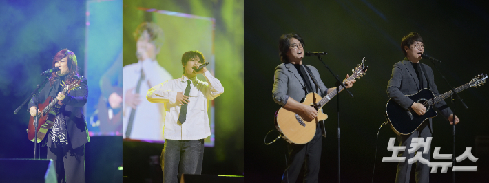 싱어송라이터 신계행과 가수 아이보리, 유리상자. 충북CBS