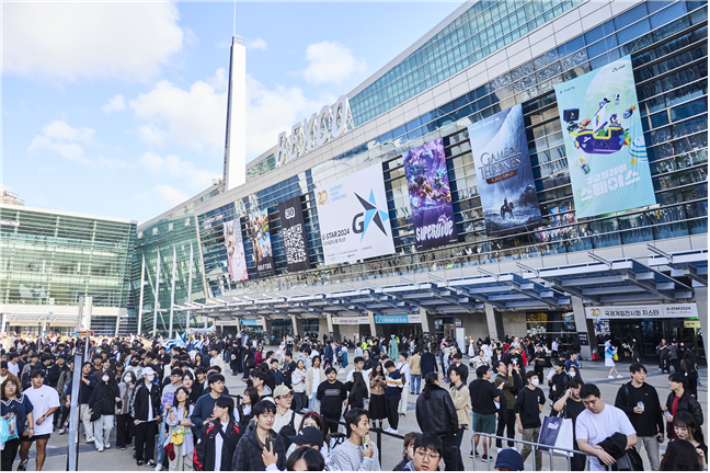 지스타 2025가 오는 13일 부산 벡스코에서 개막한다. 부산시 제공