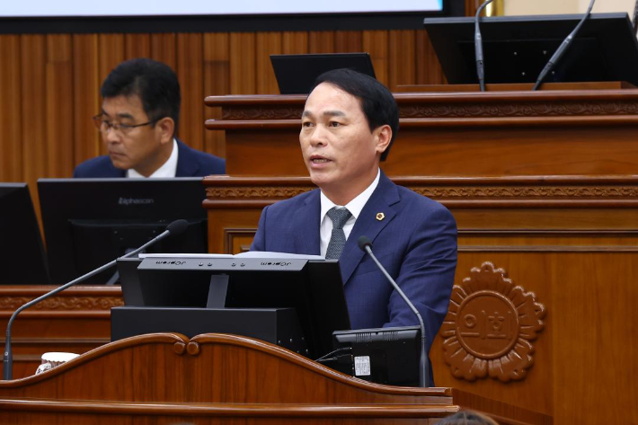 박기영 강원도의회의원. 강원도의회 제공 