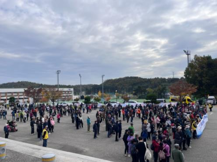 동해시가 11월 한 달간 각종 크고 작은 체육대회를 통해 시민의 건강 증진은 물론 지역경제에도 활기를 불어넣고 있다. 동해시 제공
