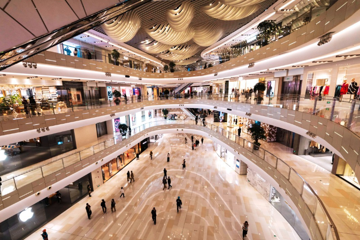 중국의 한 쇼핑몰. 연합뉴스