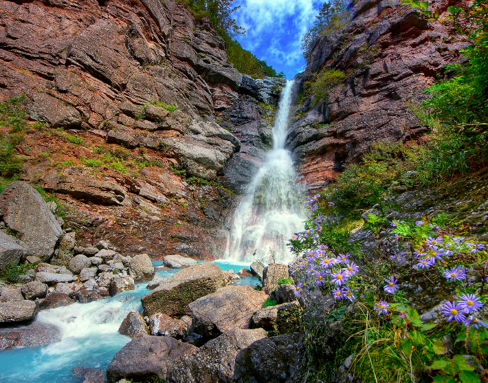 미인폭포. 삼척시 제공